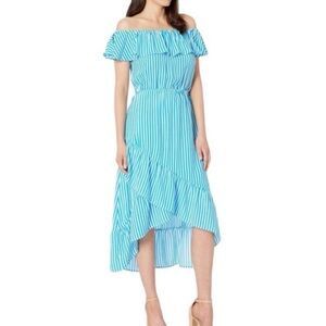 Tommy Bahama ruffle midi dress